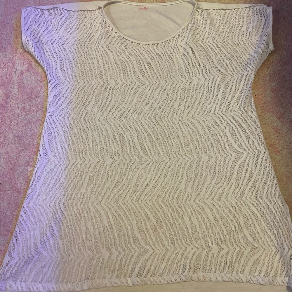 White Bikini Coverup